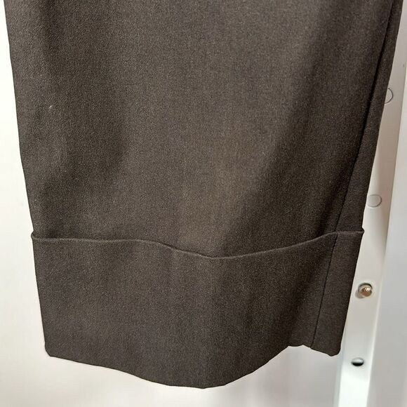 LISETTE L PANT-ALON Women's High Waist Cropped Capri Trouser Pants Gray Size 4 - Picture 4 of 8